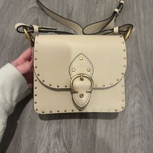 Coach Beat Shoulder Bag 18 in Cream